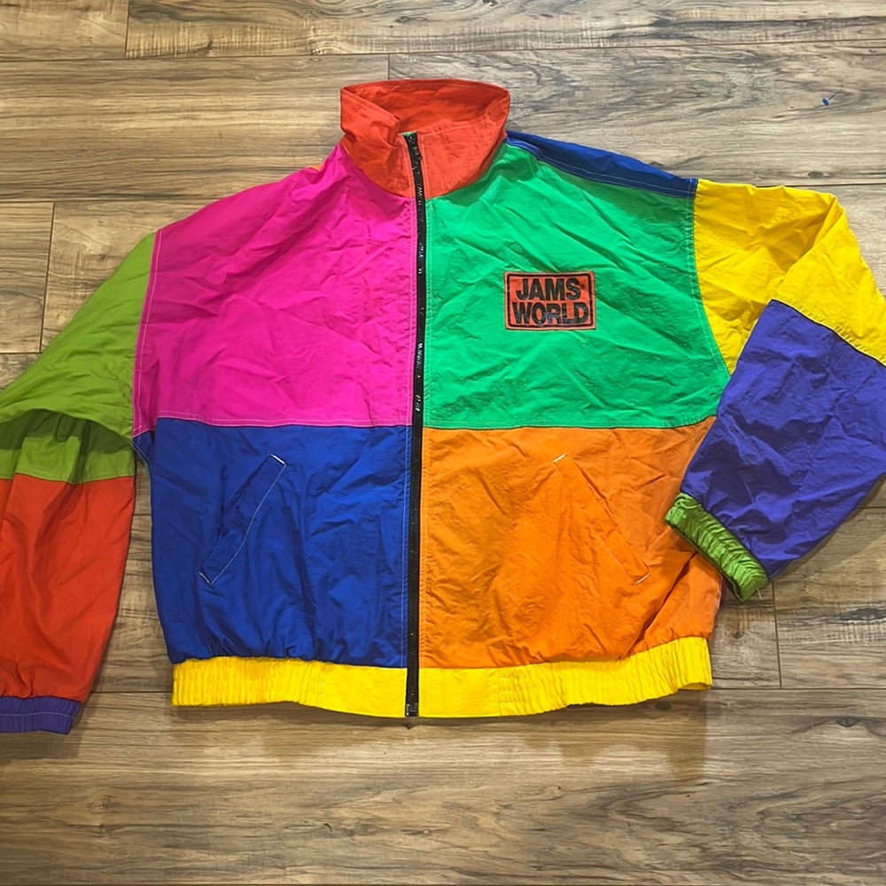 Vintage Jams World Honolulu Hawaii Surf Jacket Rare Gem